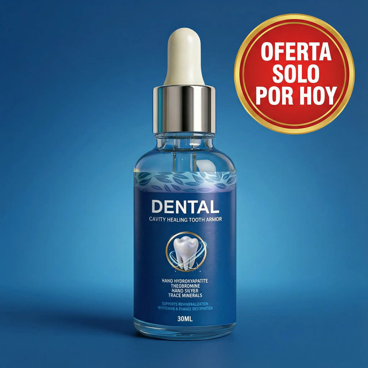 DENTAL TOOTH ARMOR - GOTAS PARA REPARACION DENTAL 30ML - COMPRE 1 Y LEVE 2